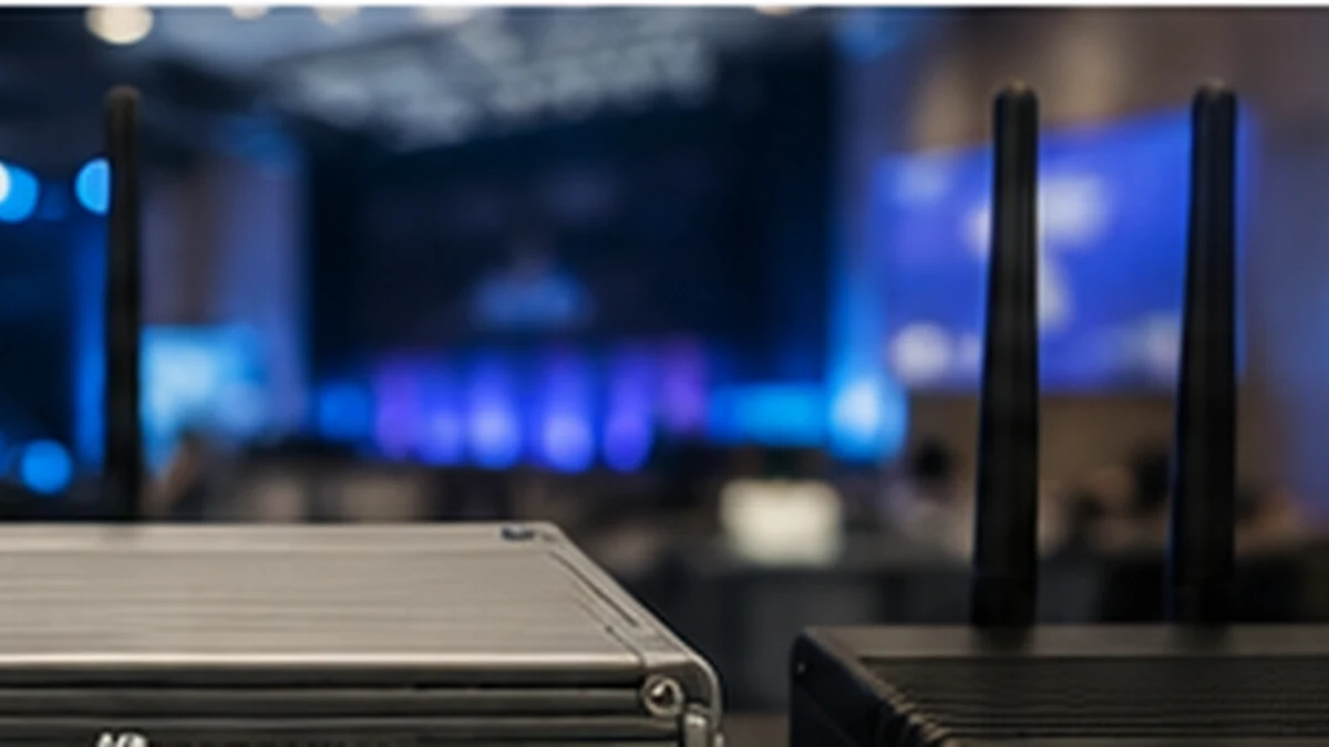 Routers 4G y 5G profesionales para eventos